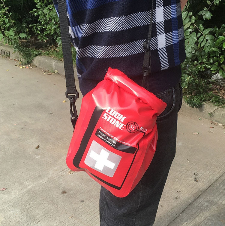 LUCKSTONE 5L Outdoor Adventure First Aid Waterproof Shoulder Bag