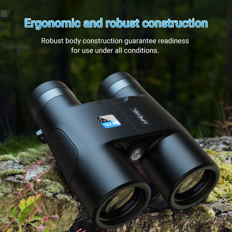 APEXEL 10x42 Fixed Focus Binoculars Autofocus Telescope, APL-RB10X42A
