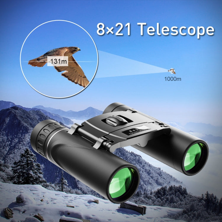 APEXEL 8 x 21 Zoom Binoculars Telephoto 3000m Long Distance Foldable HD Mini Telescope, APS-8X21