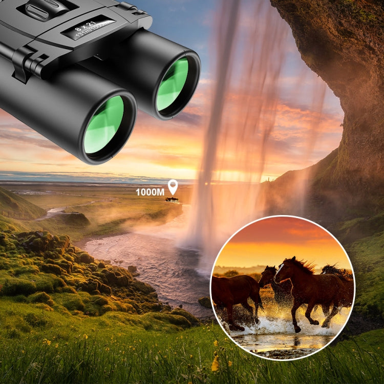APEXEL 8 x 21 Zoom Binoculars Telephoto 3000m Long Distance Foldable HD Mini Telescope, APS-8X21