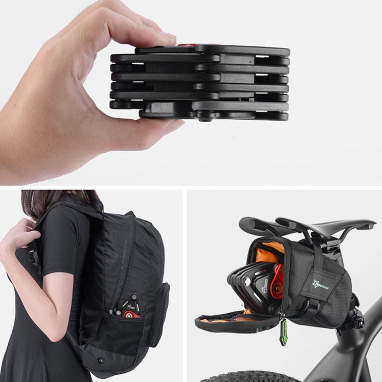 PAW Foldable Bike Lock Anti-theft Bicycle Lock Heavy Duty Chain Cable Padlock, PAW Anti-theft Bicycle Lock