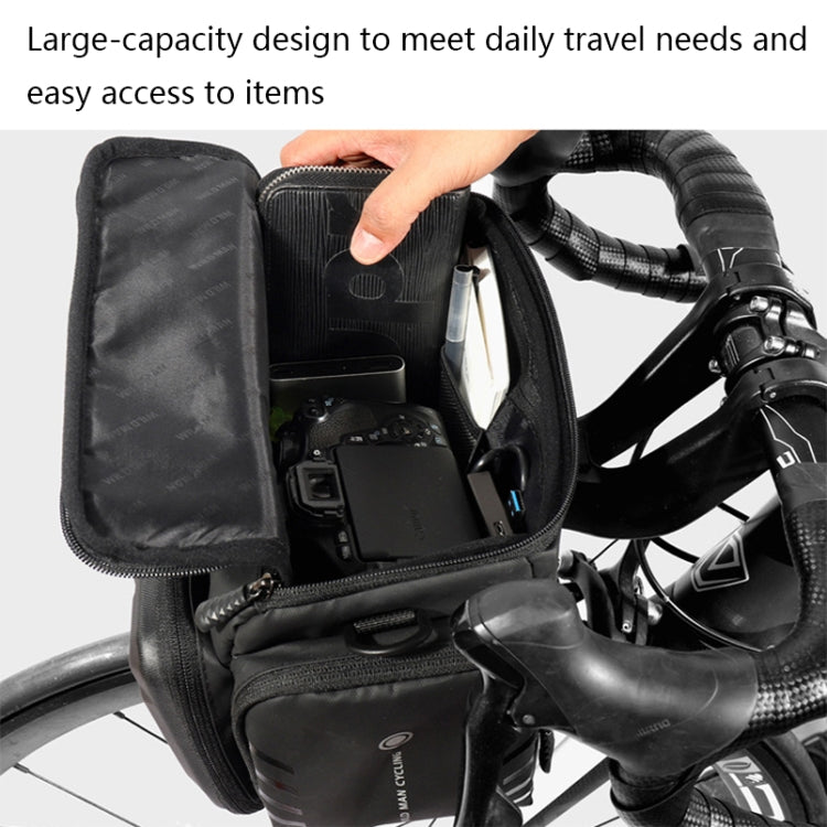 WILD MAN GS6 4L Outdoor Cycling Waterproof Bicycle Bag, GS6