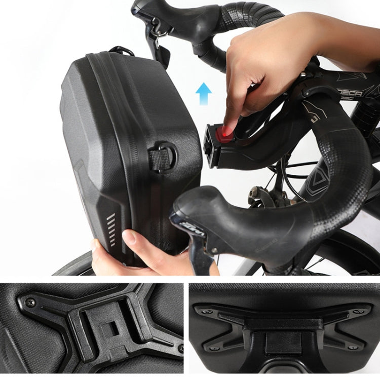 WILD MAN E8 3L Bicycle EVA Hard Shell Head Bag, E8 (Black)