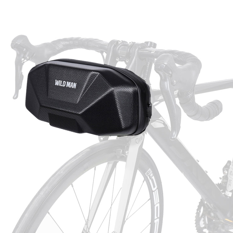 WILD MAN X9 3.5L EVA Hard Shell Bicycle Head Waterproof Bag, X9 3.5L (Black)