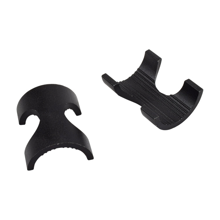 FMFXTR Bicycle Handlebar Diameter 25.4mm to 31.8mm Reducing Sleeve, Reducing Sleeve Black