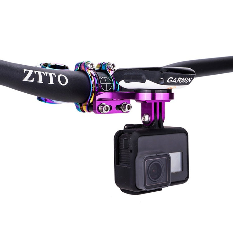 ZTTO Mountain Bike Stopwatch Mount Bicycle Extension Stand, Black, Red, Purple, Blue, Gold, Titanium, Colorful