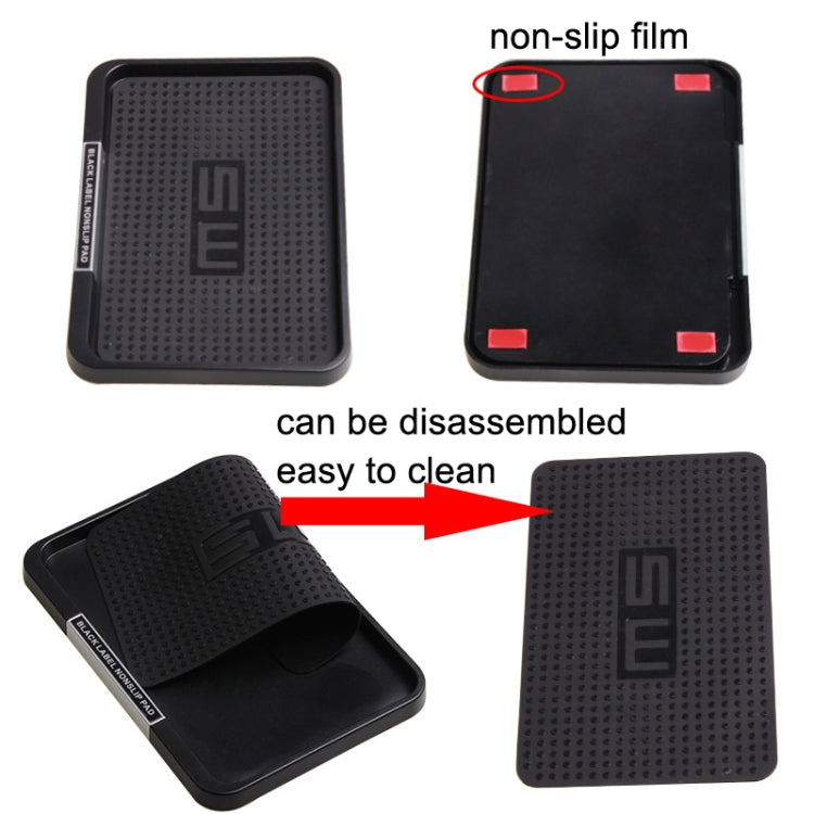 SHUNWEI SD-1030 Car Universal Anti-skid Pad Storage Tray, SD-1030 Black