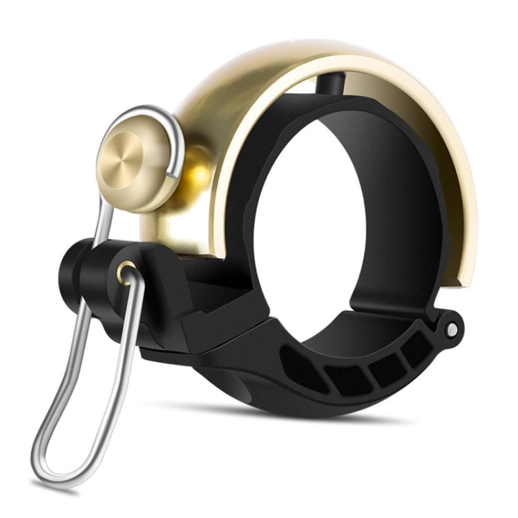 WEST BIKING Bicycle Retro Copper Bell Riding Crisp & Loud Bell, WEST BIKING Copper Bell(Gold)