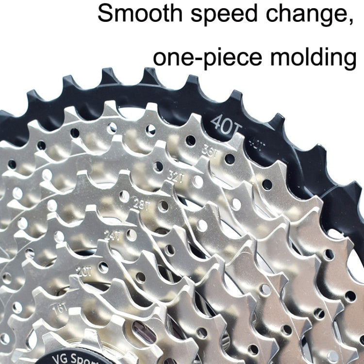 VG SPORTS Bicycle Lightweight Wear -Resistant Flywheel, 8 Speed Highway 11-25T, 8 Speed Highway 11-28T, 8 Speed Mountains 11-32T, 8 Speed Mountains 11-36T, 8 Speed Mountains 11-40T, 8 Speed Mountains 11-42T, 9 Speed Highway 11-25T, 9 Speed Highway 11-2...