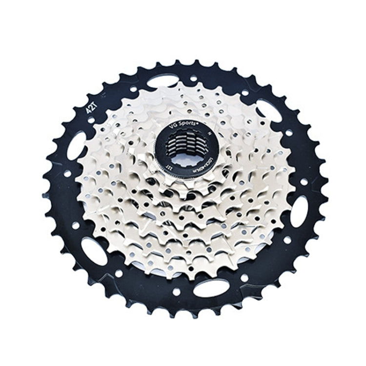 VG SPORTS Bicycle Lightweight Wear -Resistant Flywheel, 8 Speed Highway 11-25T, 8 Speed Highway 11-28T, 8 Speed Mountains 11-32T, 8 Speed Mountains 11-36T, 8 Speed Mountains 11-40T, 8 Speed Mountains 11-42T, 9 Speed Highway 11-25T, 9 Speed Highway 11-2...
