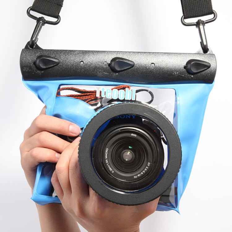 Tteoobl 20m Underwater Diving Camera Housing Case Pouch Camera Waterproof Dry Bag