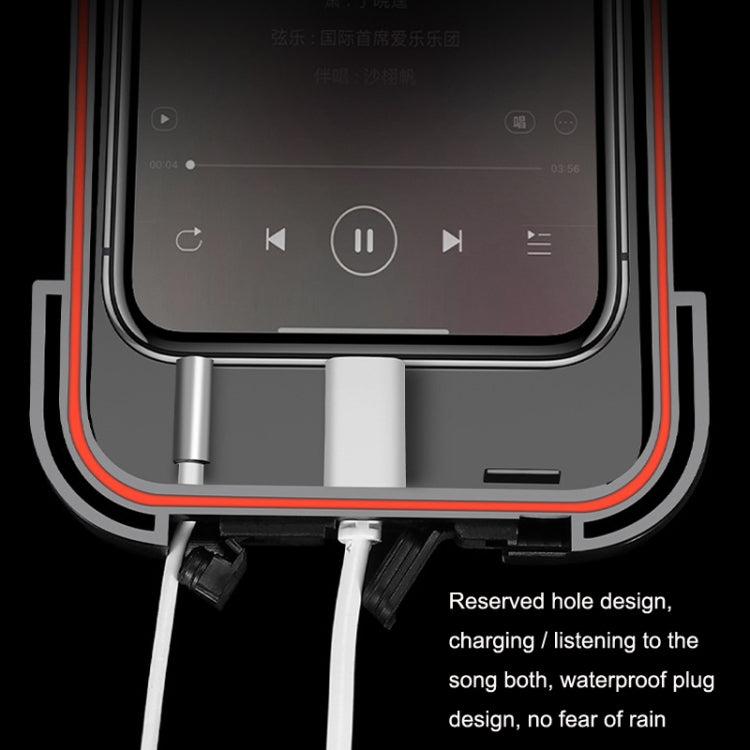 WEST BIKING Bicycle Riding Waterproof and Shockproof Phone Bracket, Style:, Handlebar, Raise Handlebar