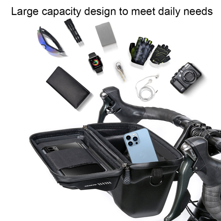 WILD MAN XT8 3L Bicycle EVA Hard Shell Touch Screen Waterproof Head Bag, XT8