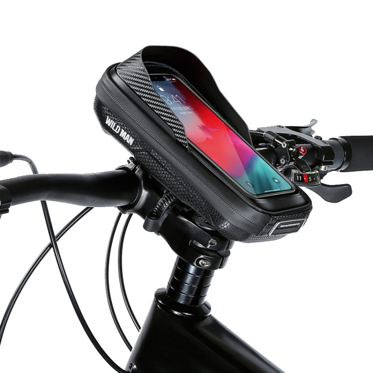 WILD MAN E16 EVA Hard Shell Touch Screen Handlebar Bag Cycling Equipment, E16