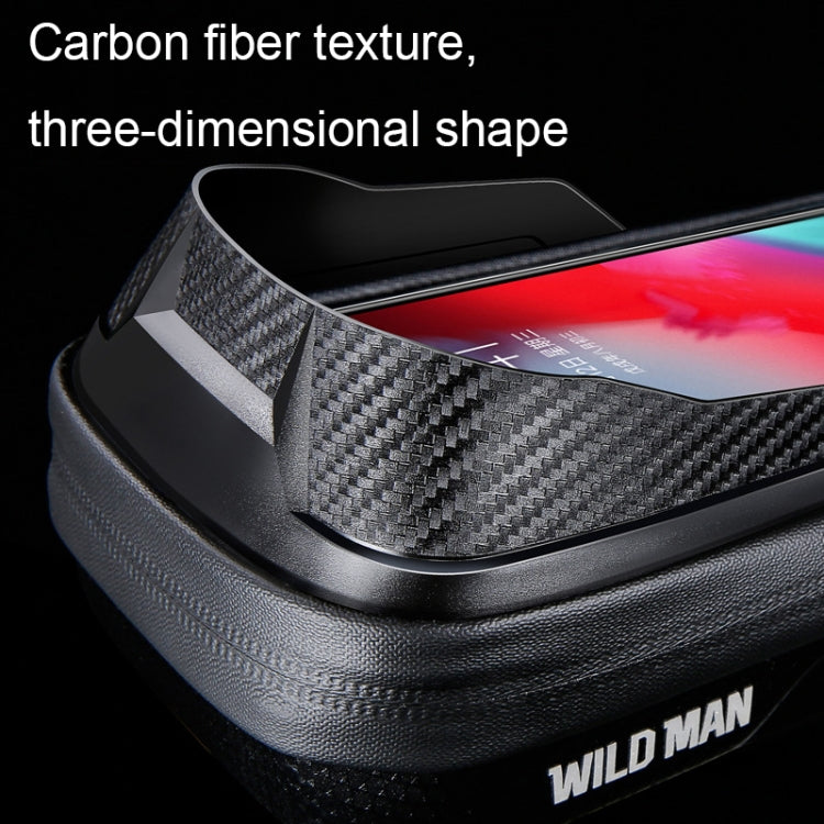 WILD MAN E16 EVA Hard Shell Touch Screen Handlebar Bag Cycling Equipment, E16