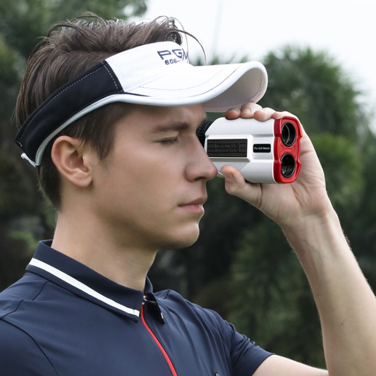 PGM JQ015 IP54 Waterproof Golf Laser Distance Meter Telescope, Measuring Distance: 400m, Measuring Distance: 600m(White)