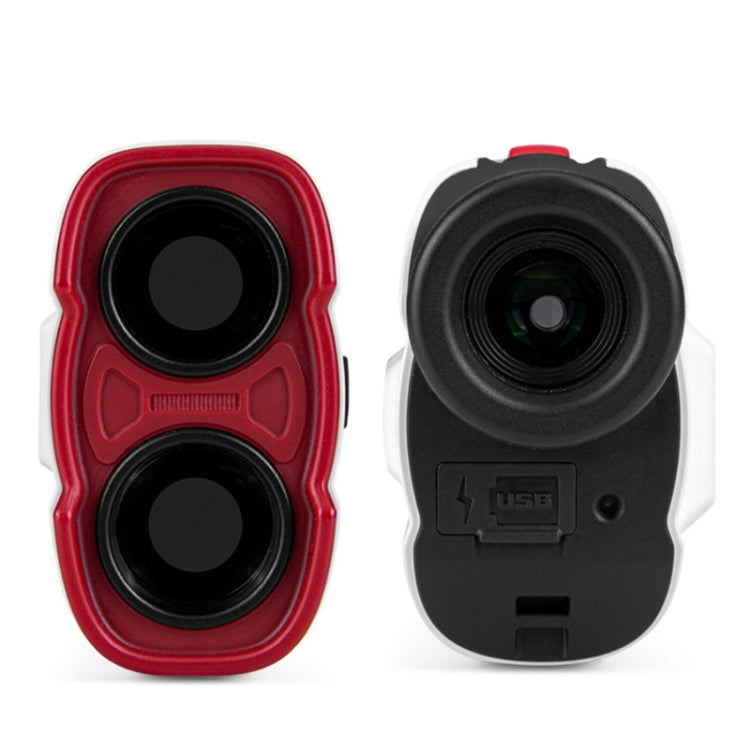 PGM JQ015 IP54 Waterproof Golf Laser Distance Meter Telescope, Measuring Distance: 400m, Measuring Distance: 600m(White)