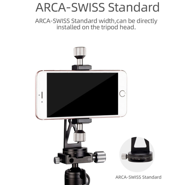 Cimapro Rotating Mobile Phone Clip Live Tripod Photography Stand
