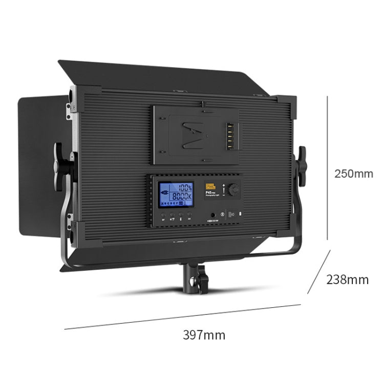 Pixel P45pro High Bright Dual Color Temperature Fill Light 120W Normal Bright Studio Camera Soft Light