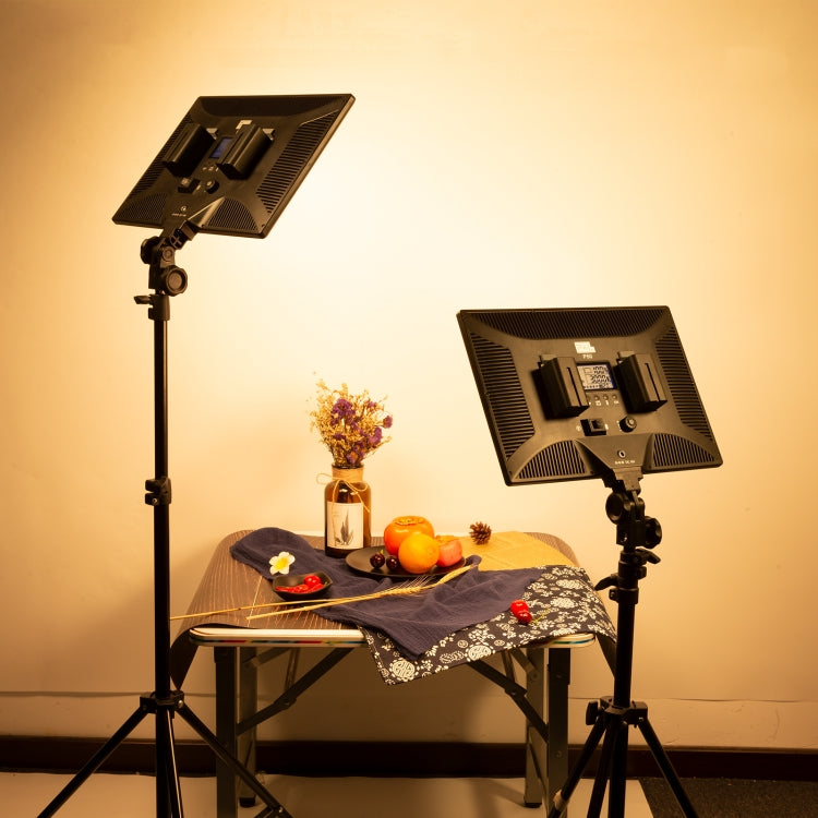Pixel P50 Dual Color Temperature Flat Panel Fill Light 45W Soft Outdoor Shooting Fill Light For Straight Photography