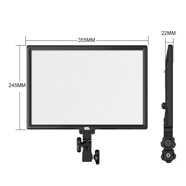 Pixel P50 Dual Color Temperature Flat Panel Fill Light 45W Soft Outdoor Shooting Fill Light For Straight Photography