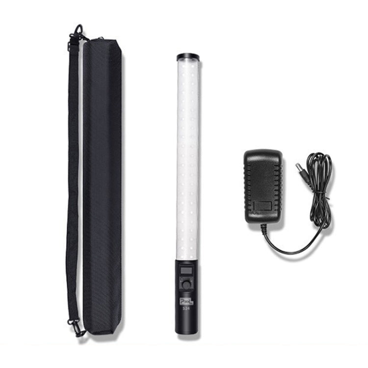 Pixel S24 RGB Fill Light Rod Handheld Portable Color Icelet Outdoor Videos Live Broadcast Studio Camera Stick Lamp