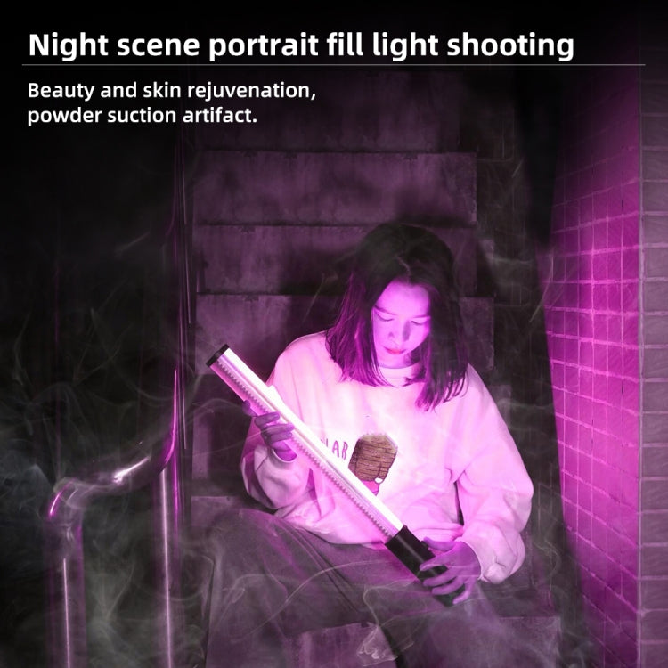 Pixel S24 RGB Fill Light Rod Handheld Portable Color Icelet Outdoor Videos Live Broadcast Studio Camera Stick Lamp