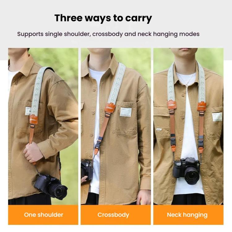 Universal Camera Shoulder Strap Double Locking Portable Camera Accessories