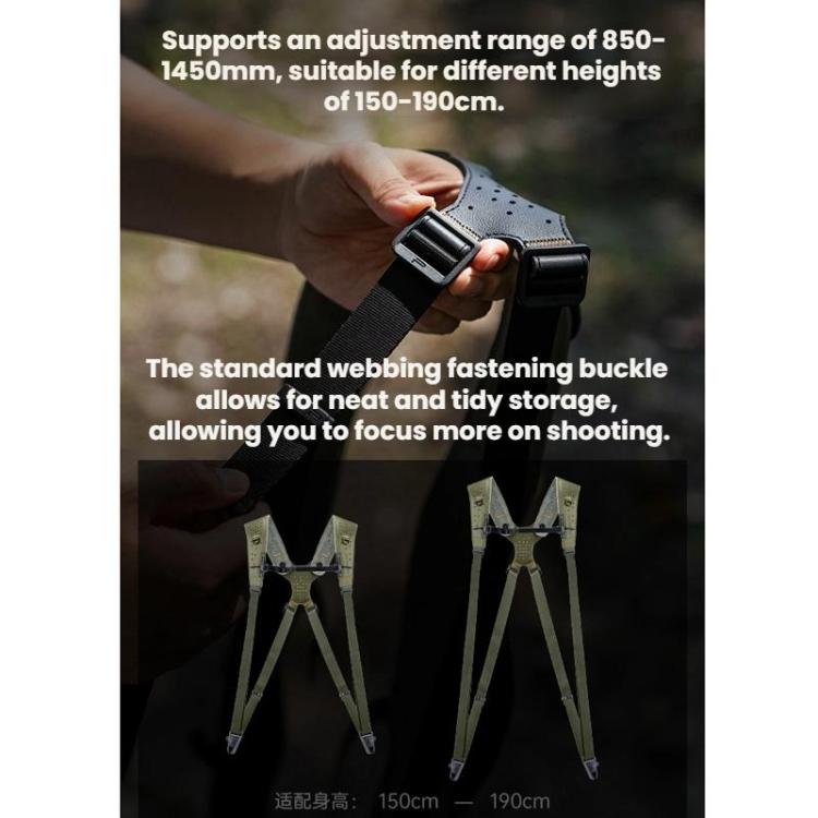 PGYTECH Dual Camera Quick-Release Photography Strap