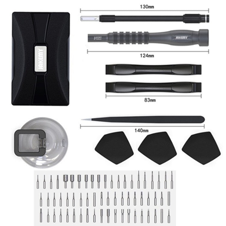 JM-8172 73 In 1 Combination Screwdriver Set Mobile Phone Computer Game Machine Model Removal Tool, JM-8172 73 In 1