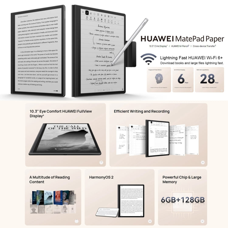 Huawei MatePad E Ink 10.3 Tablet 6GB+128GB Kirin 820E