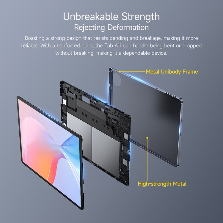 Ulefone Tab A11 Tablet 11-inch 90Hz 6GB+256GB 4G Android 14