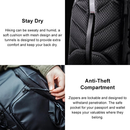 PGYTECH P-CB-020 2 in 1 Waterproof  Shockproof Outdoor Dual Shoulders Backpack + Single Shoulder Bag