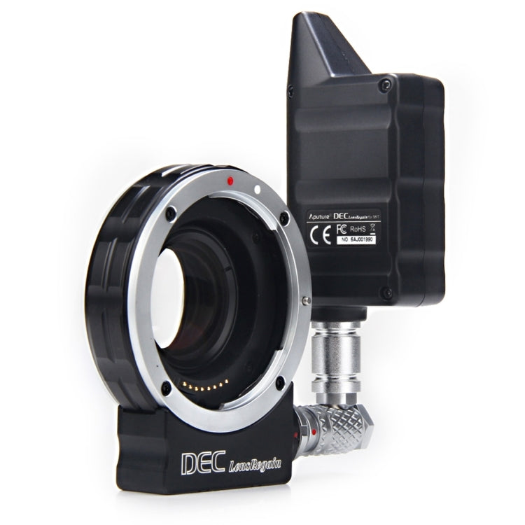 Aputure DEC LensRegain Wireless Remote Follow Focus Lens Adapter for MFT Camera, 0.75X Focal Reducer Adapter