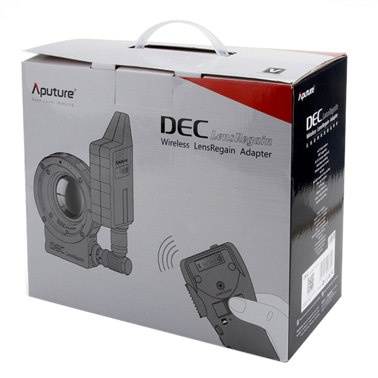 Aputure DEC LensRegain Wireless Remote Follow Focus Lens Adapter for MFT Camera, 0.75X Focal Reducer Adapter