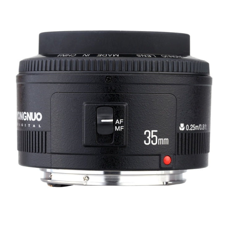 YONGNUO YN35MM F2C 1:2 AF/MF Wide-Angle Fixed/Prime Auto Focus Lens for Canon EOS EF Lens
