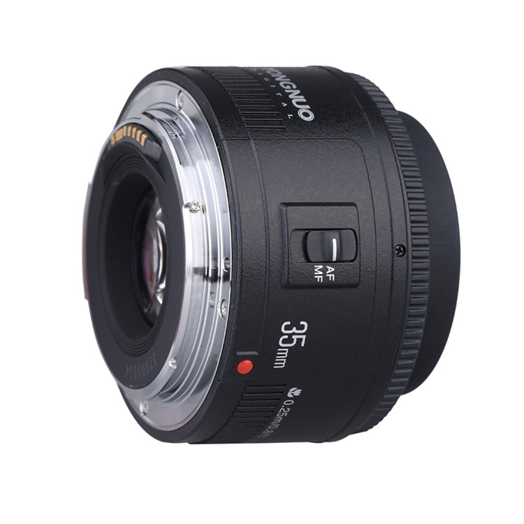 YONGNUO YN35MM F2C 1:2 AF/MF Wide-Angle Fixed/Prime Auto Focus Lens for Canon EOS EF Lens