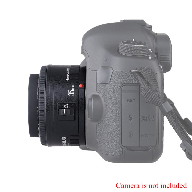 YONGNUO YN35MM F2C 1:2 AF/MF Wide-Angle Fixed/Prime Auto Focus Lens for Canon EOS EF Lens