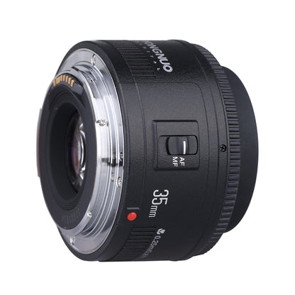 YONGNUO YN35MM F2N 1:2 AF/MF Wide-Angle Fixed/Prime Auto Focus Lens for Nikon DSLR Cameras