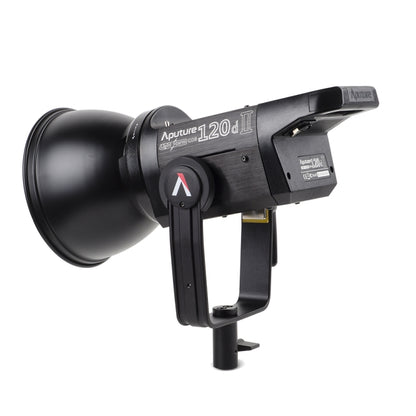 Aputure LS C120D II High Color Restoration CRI 96 Light Storm Natural White Light 5500K COB LED Studio Video Light with 2.4GHz Wireless Remote & Control Box