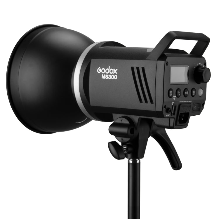 Godox MS300 Studio Flash Light 300Ws Bowens Mount Studio Speedlight with Cover