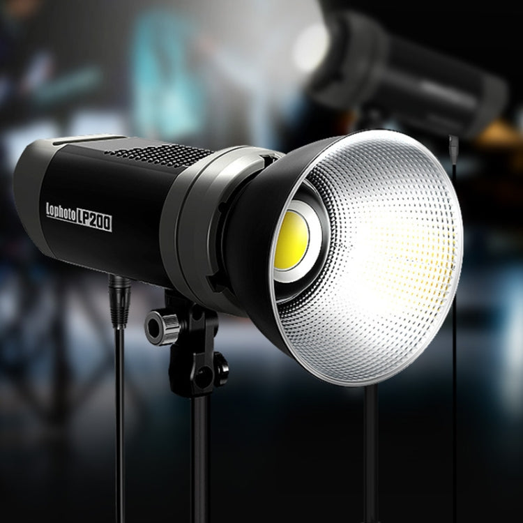 Lophoto LP-200Bi 200W Dual-Color Temperature Continuous Light LED Studio Video Fill Light