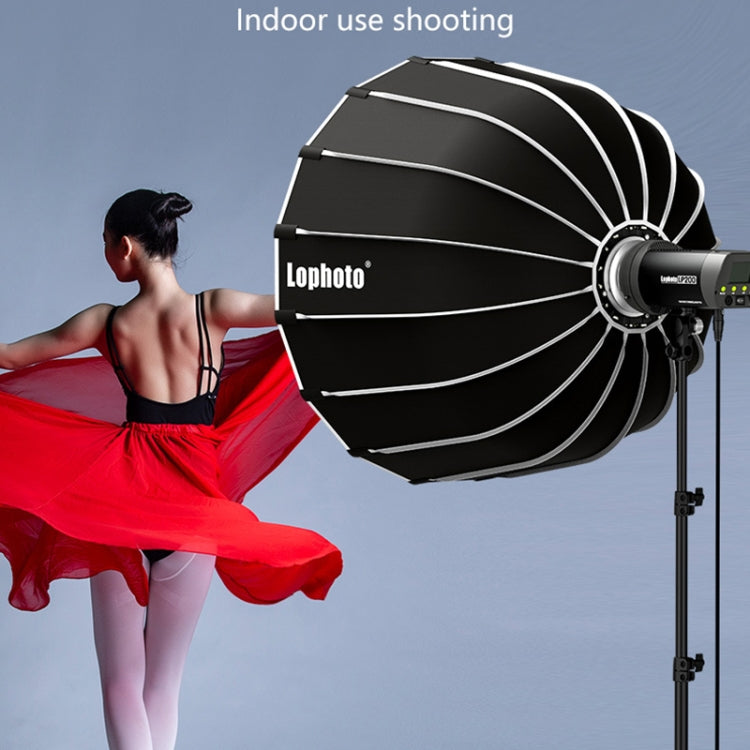 Lophoto LP-200Bi 200W Dual-Color Temperature Continuous Light LED Studio Video Fill Light