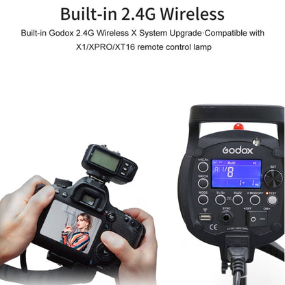 Godox QT600IIM 600Ws 1/8000s High Speed  Strobe Studio Flash Light