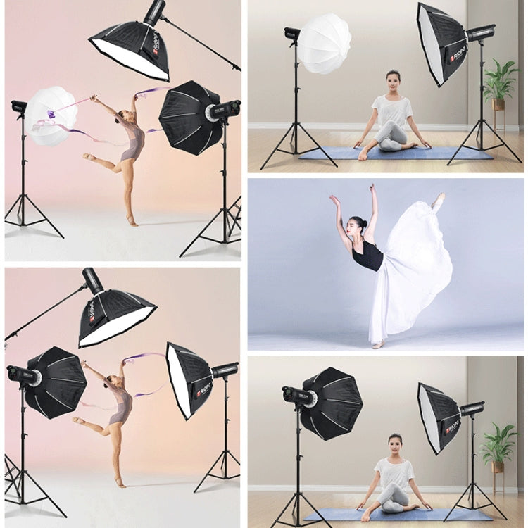 TRIOPO EX-200W Studio Flash Built-in Dissipate Heat System with EX-200III LED Single Light
