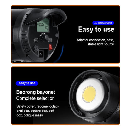 TRIOPO EX-200W Studio Flash Built-in Dissipate Heat System with EX-200III LED Single Light