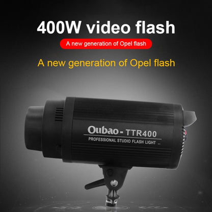 TRIOPO Oubao TTR400W Studio Flash with E27 150W Light Bulb