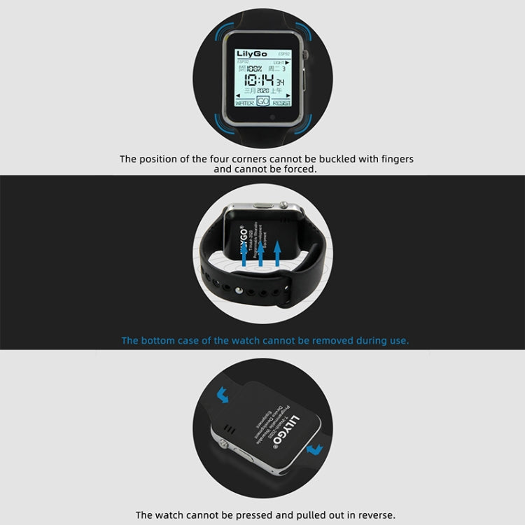TTGO T-Watch-2020 ESP32 Main Chip 1.54 inch Touch Display Programmable Wearable Watch