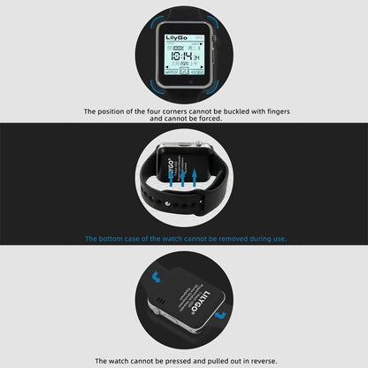 TTGO T-Watch-2020 ESP32 Main Chip 1.54 inch Touch Display Programmable Wearable Watch