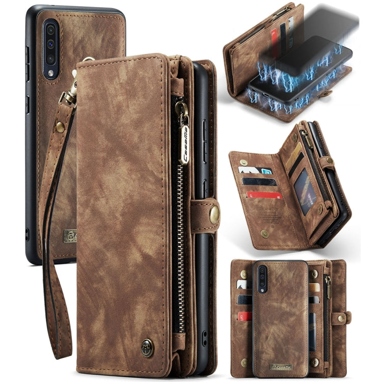 CaseMe-008 Detachable Multifunctional Horizontal Flip Leather Case with Card Slot & Holder & Zipper Wallet & Photo Frame, For Samaung Galaxy A30S／A50S／A50, For Samsung Galaxy A70, For Galaxy S10 5G